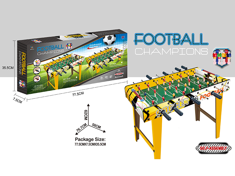 Graffiti Wooden Football Table(8 Poles)