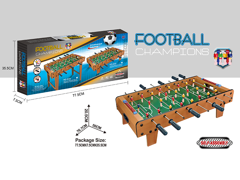 Wooden Football Table(8 Poles)