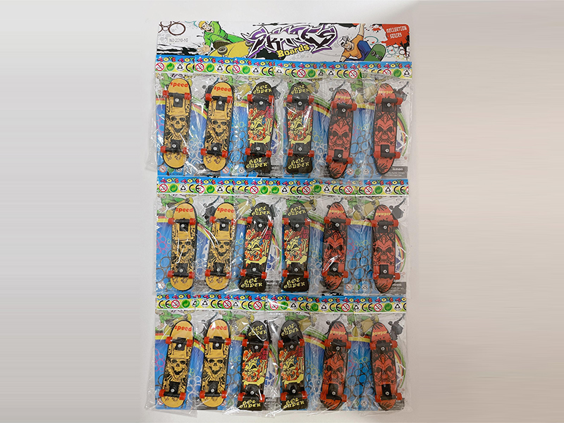 18PCS Skull Finger Skateboard