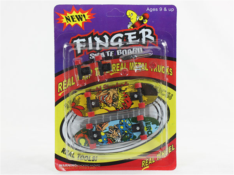 2PCS Joker Finger Skateboard