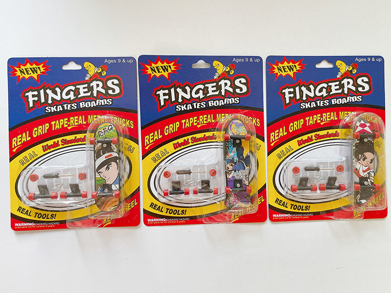 Cartoon Finger Skateboard