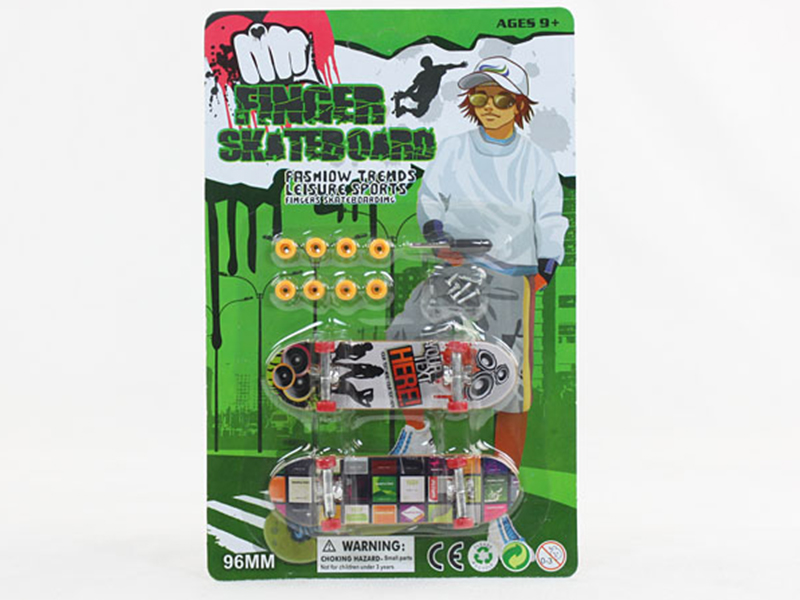 2PCS Finger Skateboard