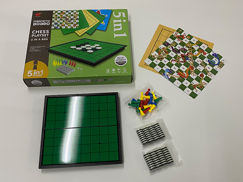 5-In-1 Game Chess Toy