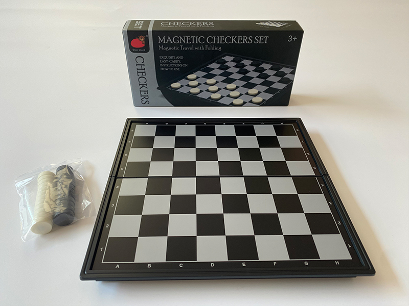 Magnetic Folding International Checker