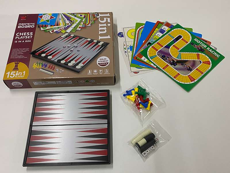 15-In-1 Game Chess Toy