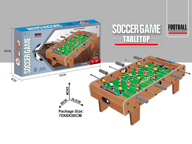 Wooden Football Platform Toy