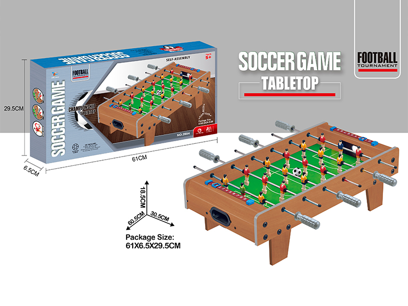 Wooden Football Platform Toy