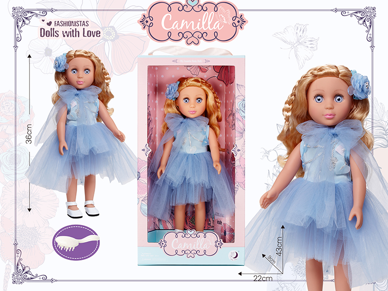 16 Inch Full Body Vinyl Doll