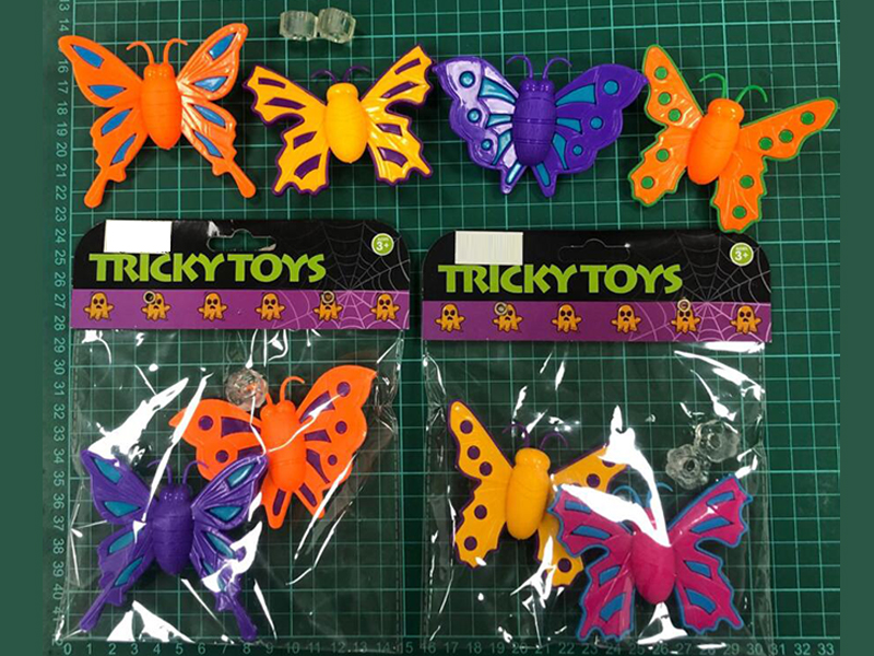 2PCS Climbing Glass Butterfly Toy