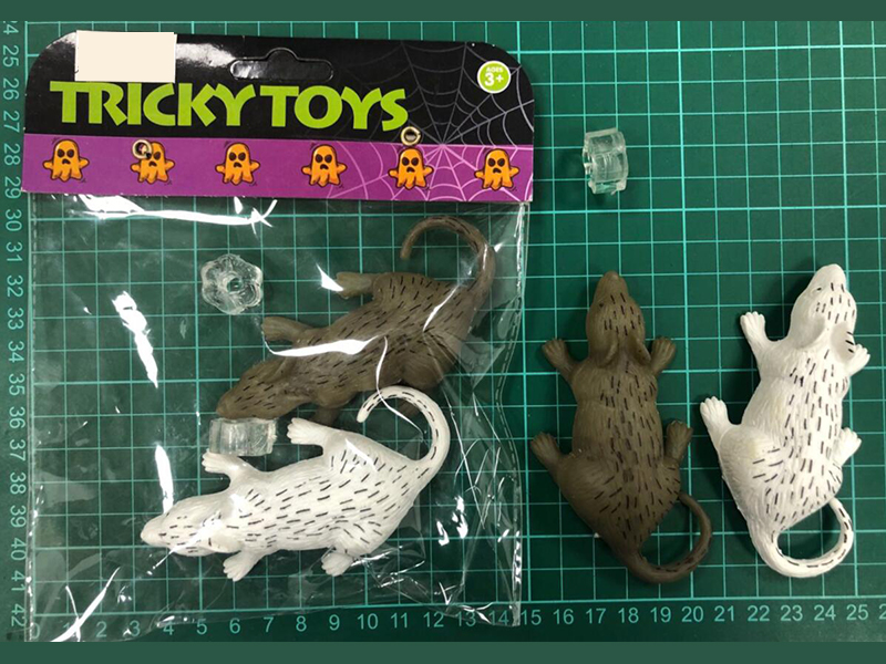 Climbing Glass Black And White Mouse Toy