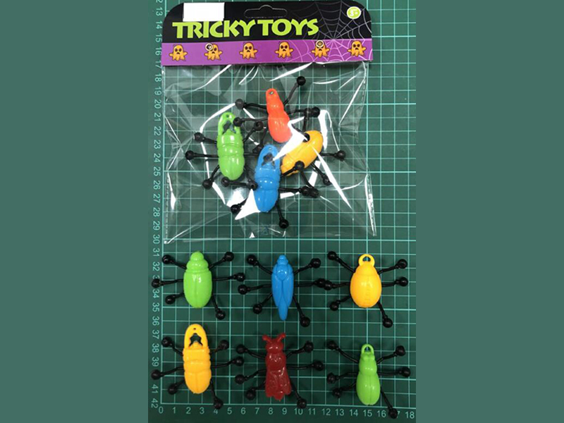 4PCS Glass Flipping Insect Toy