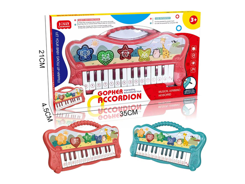 Cartoon Hamster Electronic Keyboard