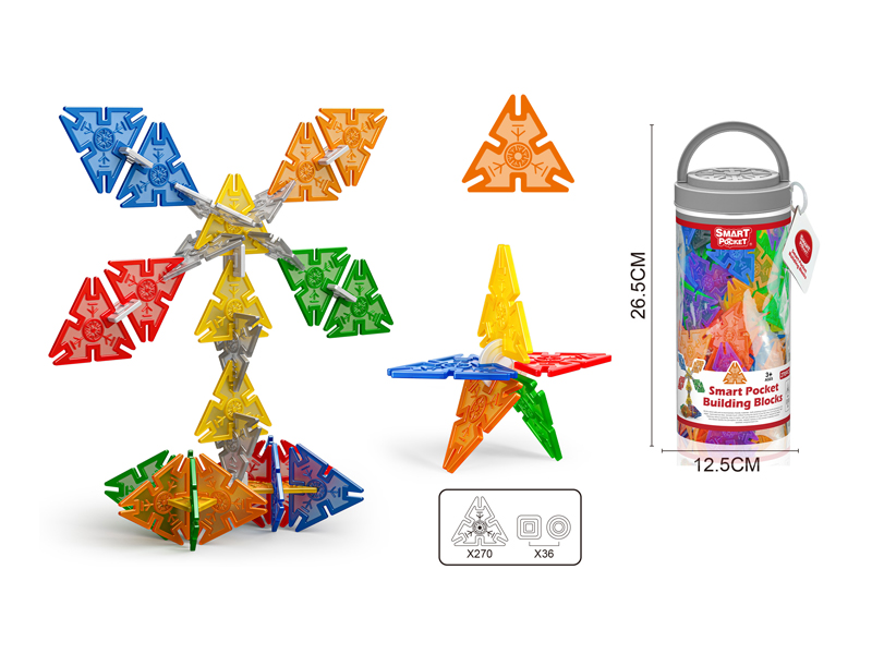 306PCS Triangle Snowflake Building Block