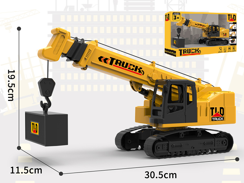 1:16 B/O Friction Four-Wheel Crane