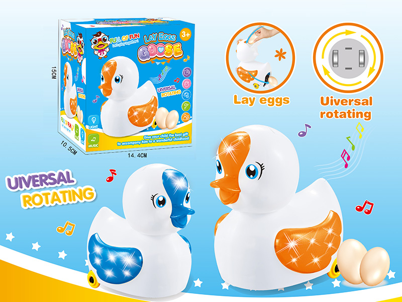 B/O Go And Bump Lay Egg Goose