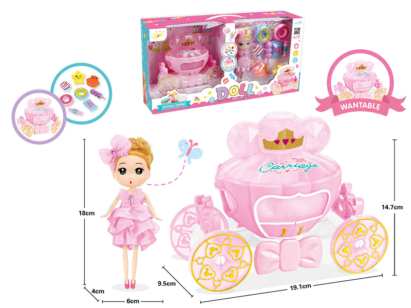 B/O Go And Bump Pumpkin Carriage