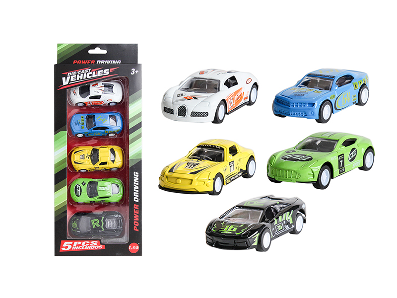 Pull Back Alloy Racing Car