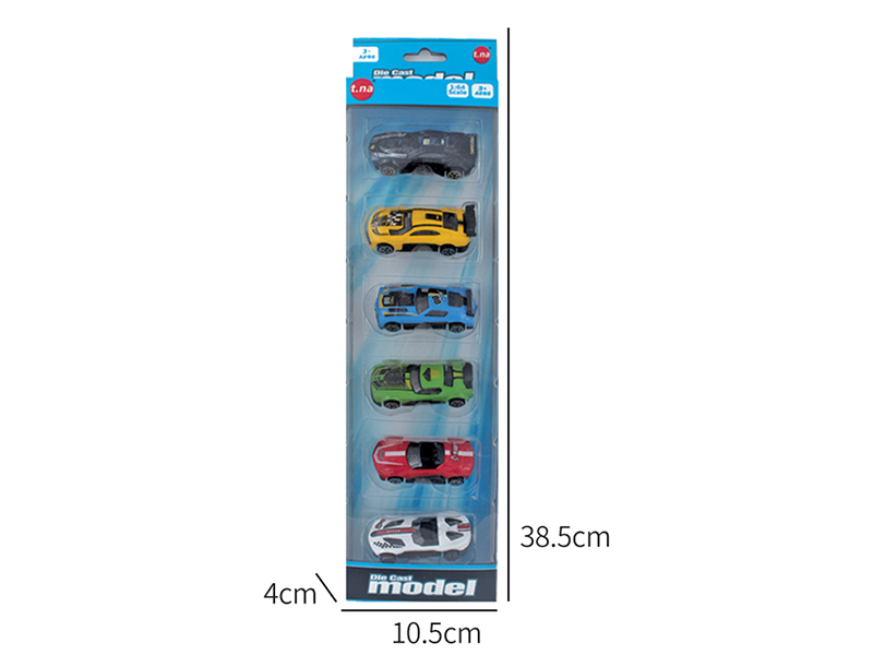 Alloy Slide Sports Car