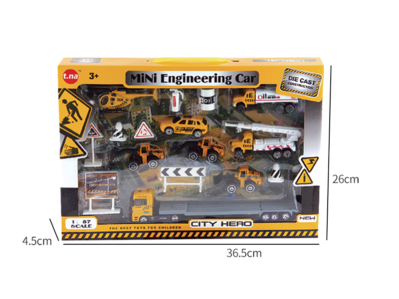 Slide Alloy Engineering Truck Set