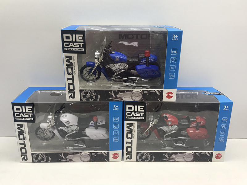 Friction Alloy Motorcycle With Sound And Light