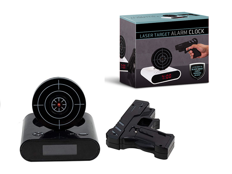 Target Shooting Alarm Clock