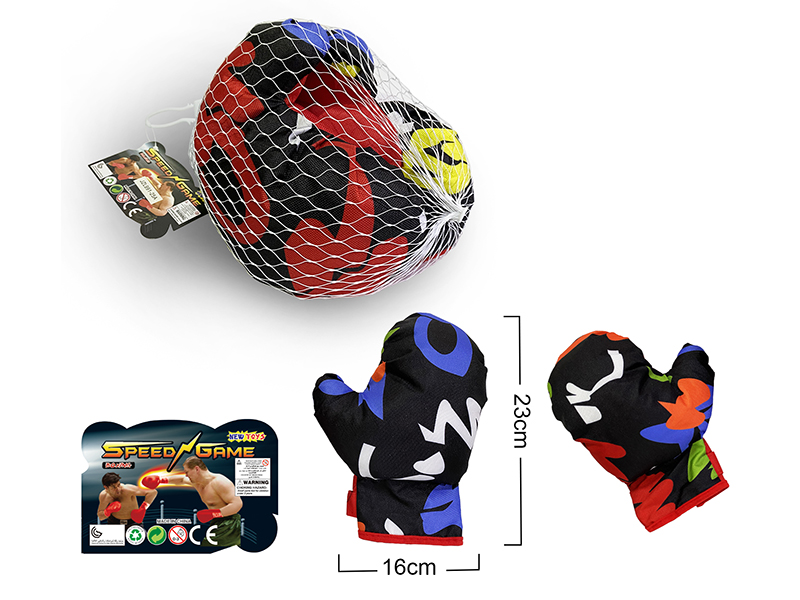 Graffiti Pattern Boxing Gloves