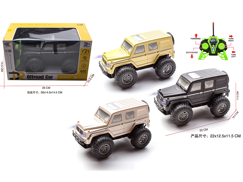 1:18 Benz 4 Channel Remote Control Car With Headlight(Not Included Battery)