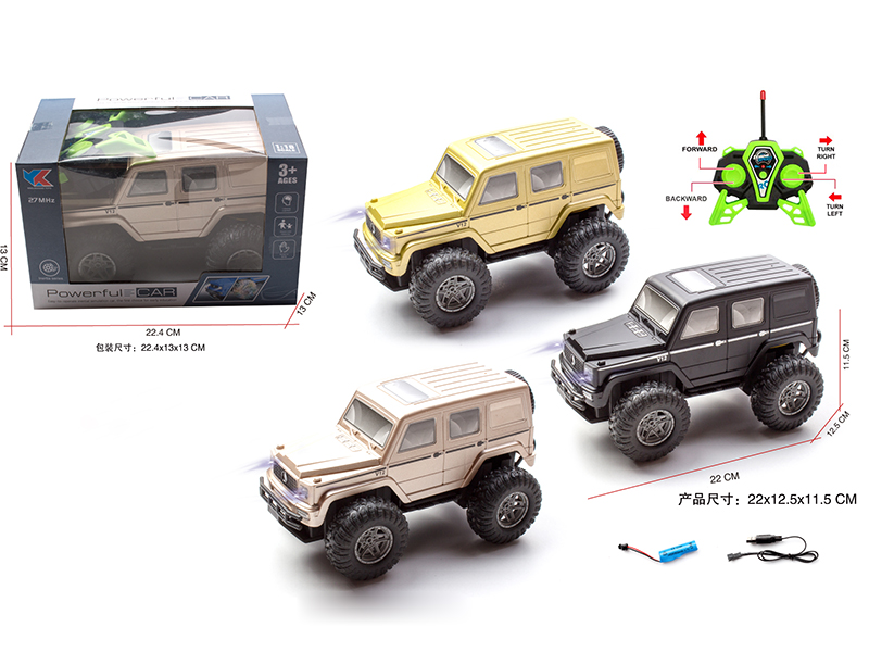 1:18 Benz 4 Channel Remote Control Car With Headlight(Included Battery)