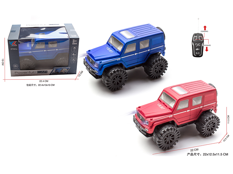 1:18 2 Channel Remote Control Simulation Car With Headlight