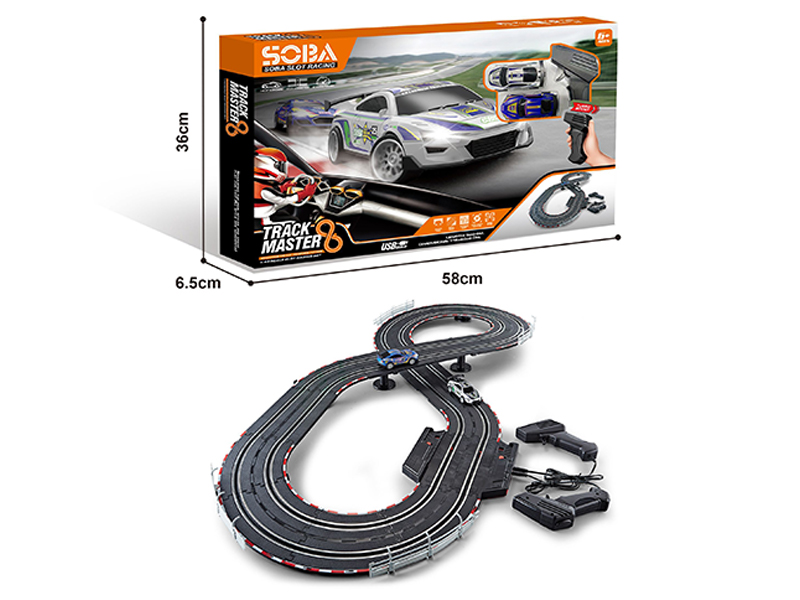 1: 43 B/O Racing Track Racing (Usb Version)