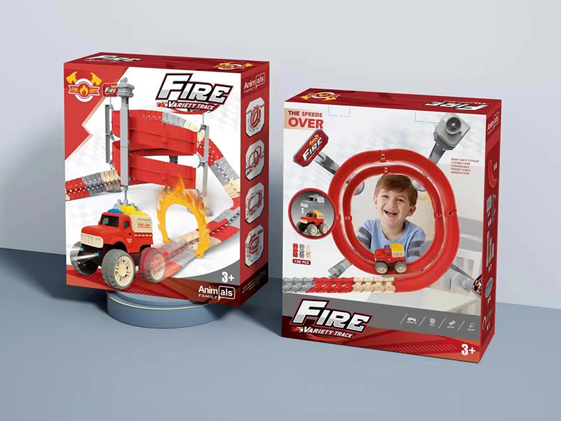 Rail Fire Engine Toy