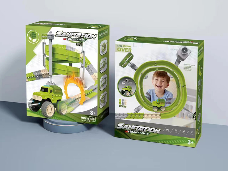 Rail Sanitation Truck Toy