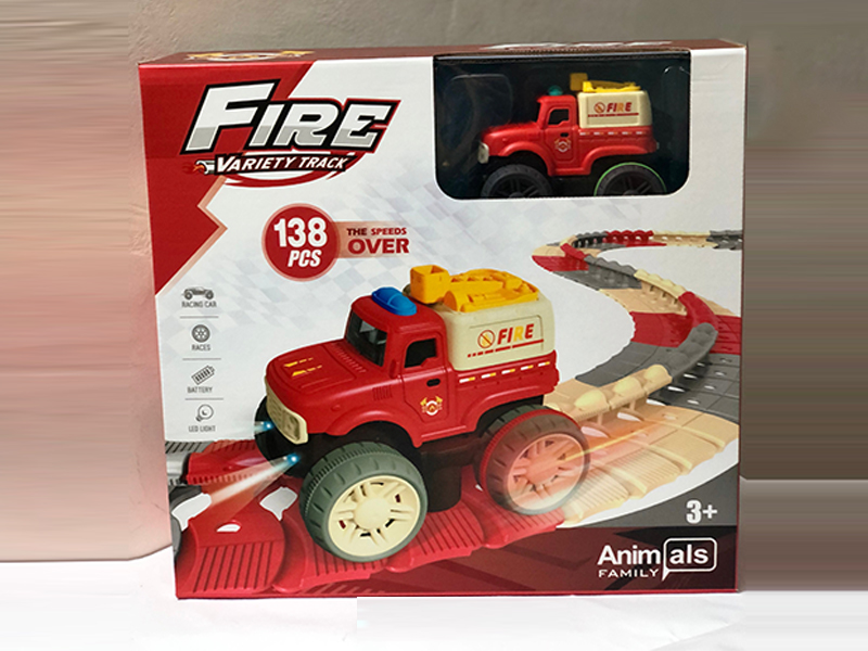 Rail Fire Engine Toy
