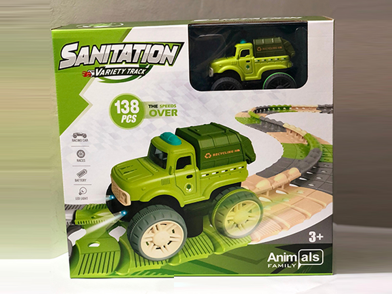 Rail Sanitation Truck Toy
