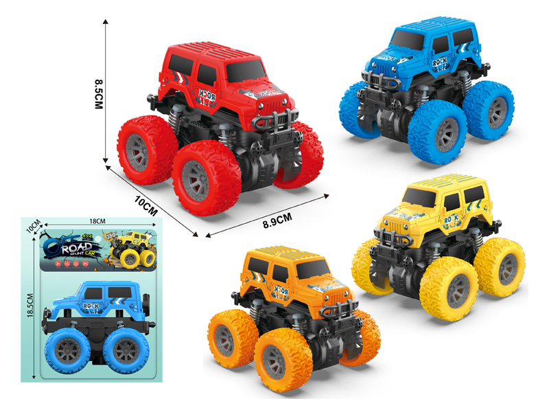 Double Friction 4Wd Spring Stunt Jeep