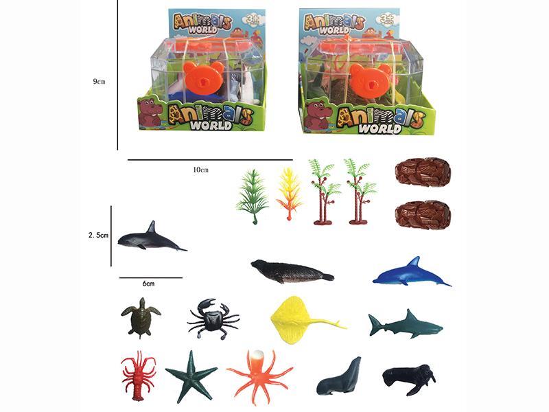 Small Sea Animals Set