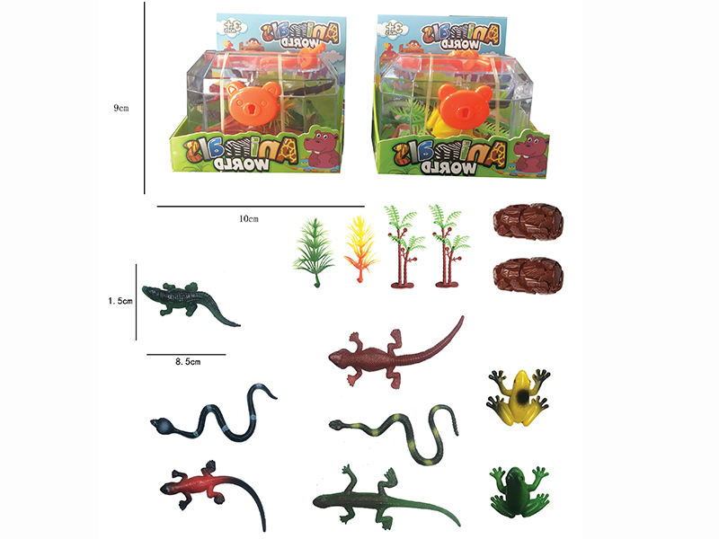 Small Reptiles Toys Set