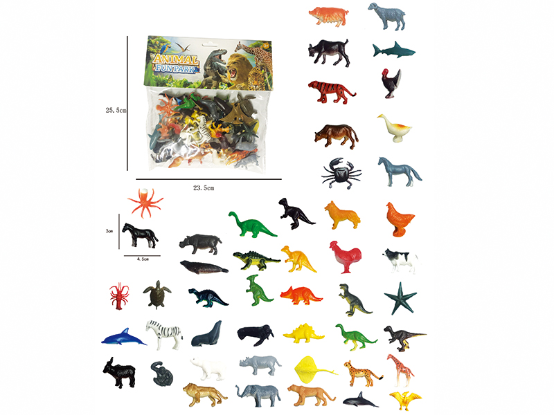 Small Animals Set 48pcs