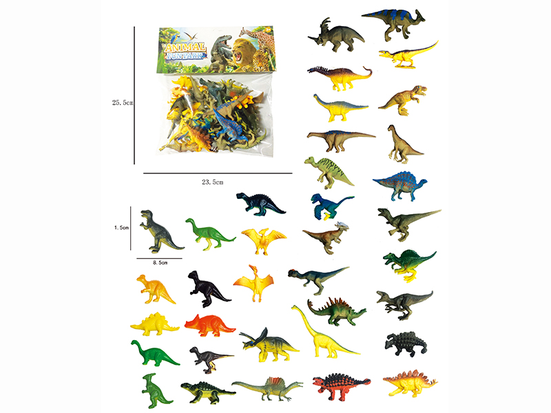 Dinosaur Animals Set 36pcs