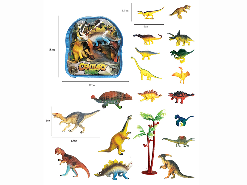 Dinosaur Animals Set 18pcs