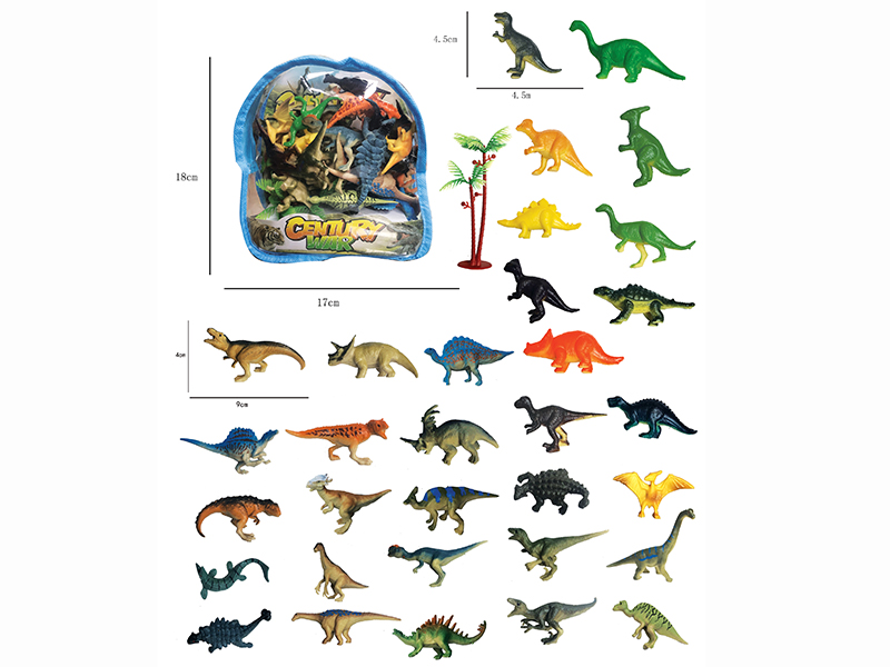 Dinosaur Animals Set 32pcs
