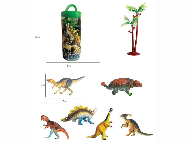 Dinosaur Animals Set 6pcs