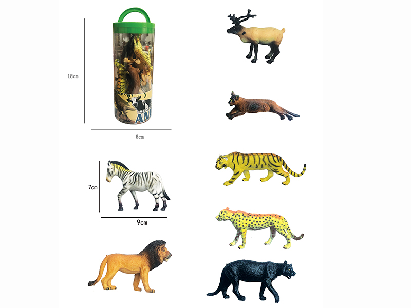 Wild Animals Set 7pcs