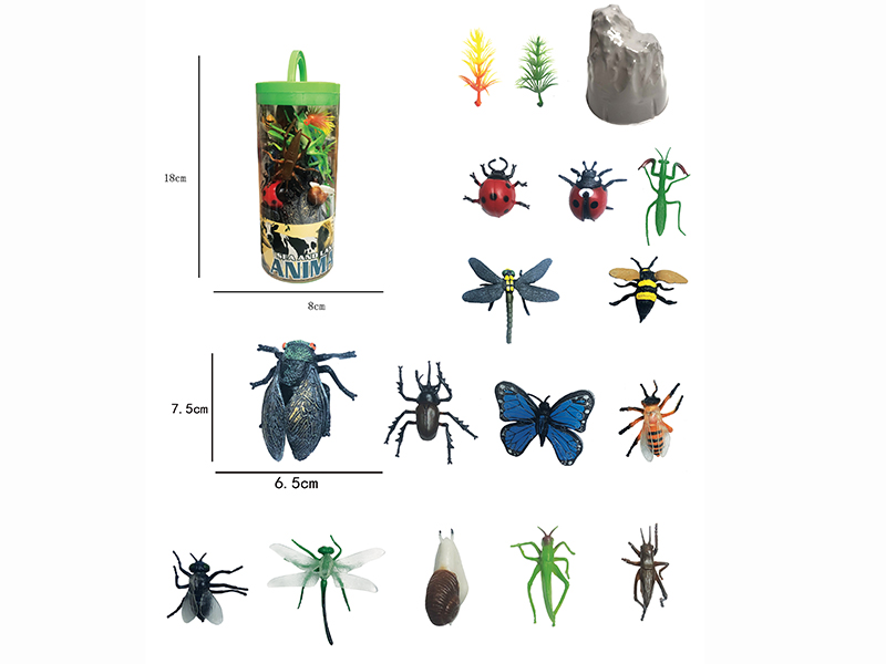 Insect Animals Set 12pcs