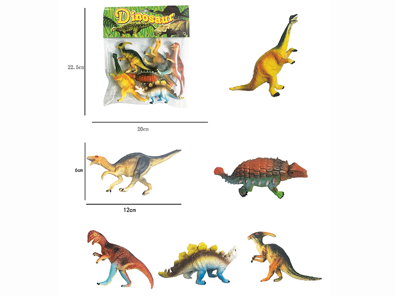 Dinosaur Animals Set 6pcs