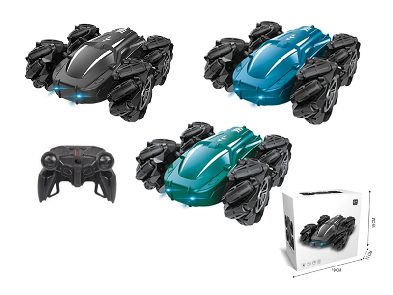 2.4G R/C 2-Sided Horizontal 360 ° Stunt Vehicle With Light