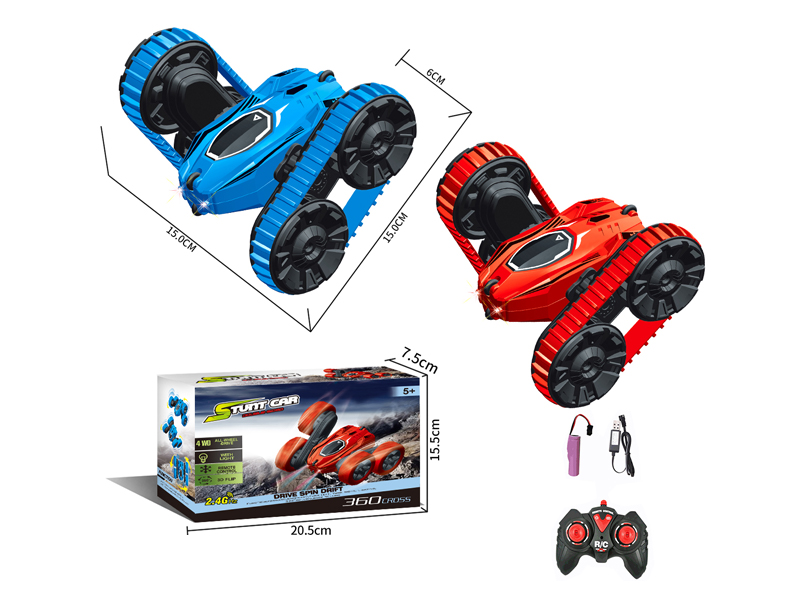 R/C Stunt Twist Arm Tracked Vehicle