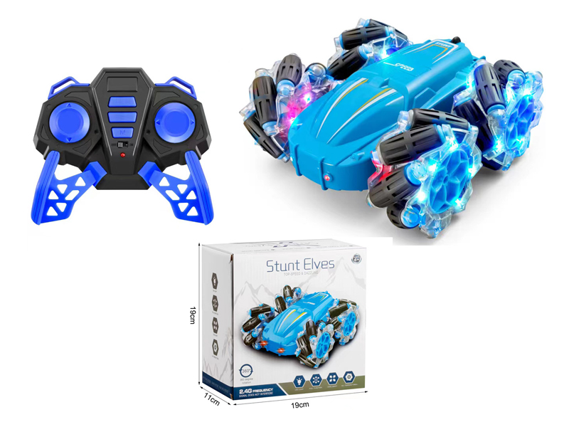 9Ch R/C Horizontal Double-Sided Stunt Vehicle