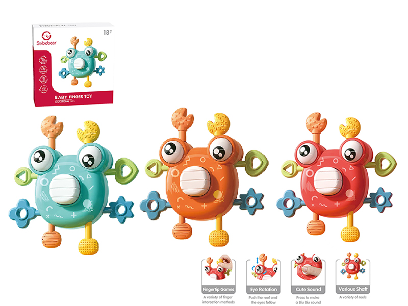 Crab Baby Fingers Toy