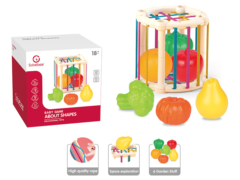 Baby Game About Shape Educational Toys - Fruits